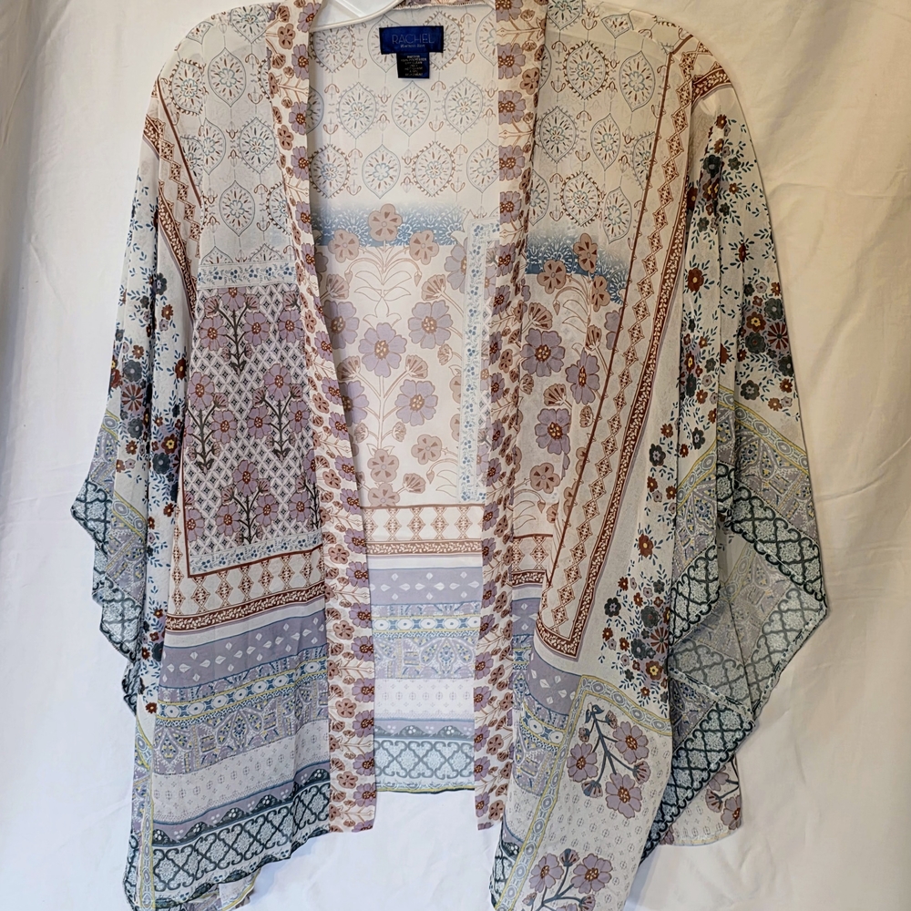 Rachel Roy Multicolor Kimono Top